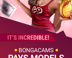 6 Monate Bonus für Bongacam Models – bis zu 80% RevShare Verdienst!