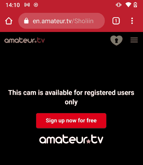 Bei amateurtv sind einige Cams nur für registrierte Nutzer verfügbar