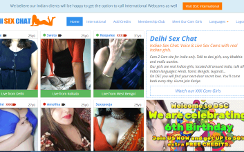 DSCGirls.com – Indisch, Hindi sprechende Desi-Mädchen Camgirl Seite