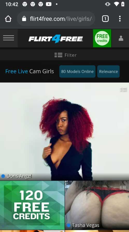 Flirt4free black girls
