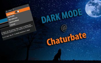 Chaturbate Dark Mode Nur Desktop