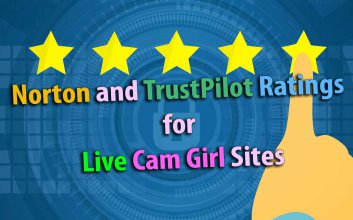 Norton und TrustPilot-Bewertungen für Live-Cam-Girl-Seiten