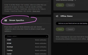 Kinky Fetisch garantiert von Stripchat